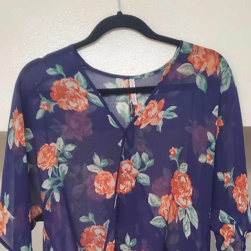 Blouse,  Translucent.